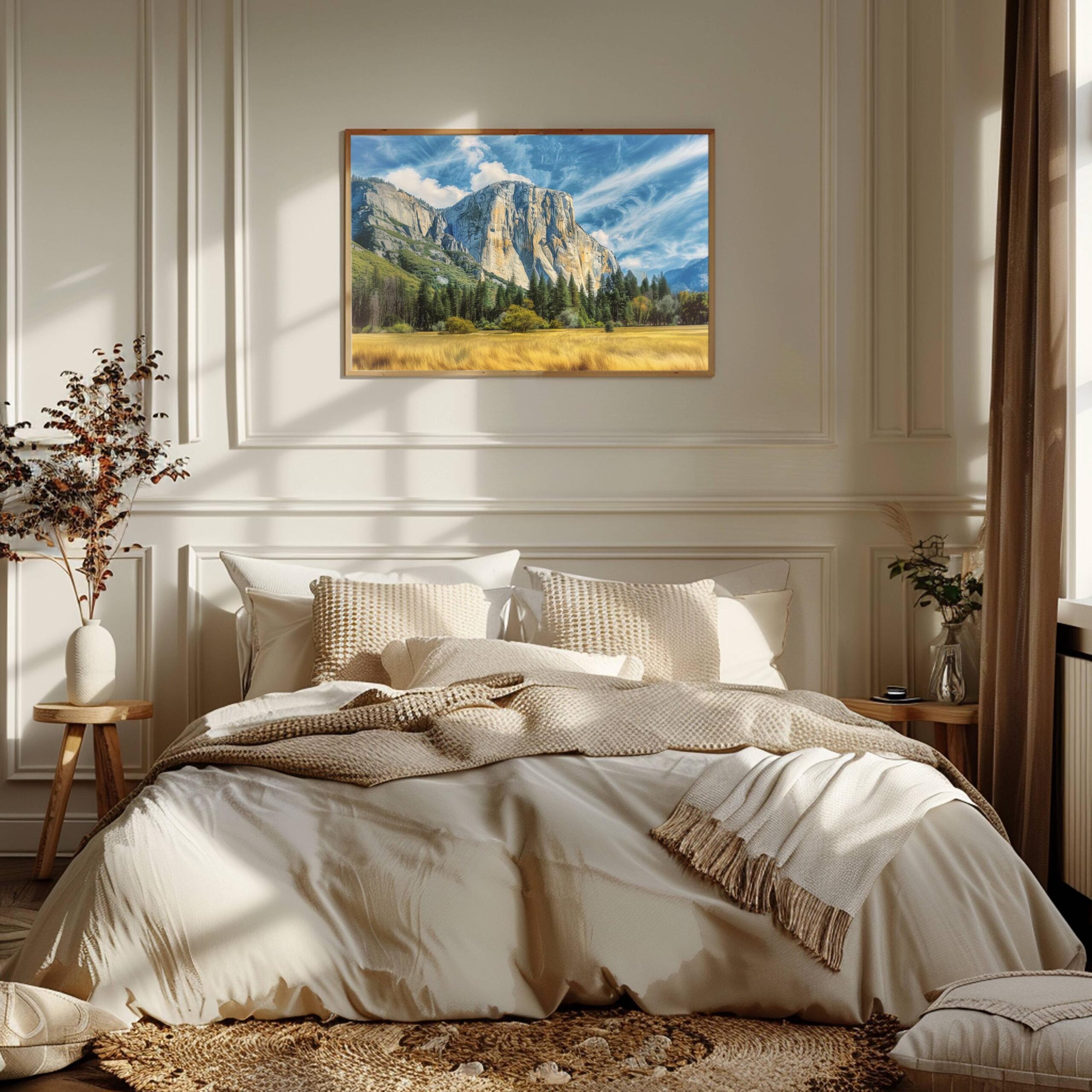 El Capitan Mountain Yosemite National Park California Watercolor: USA Travel Art Poster - Image 5