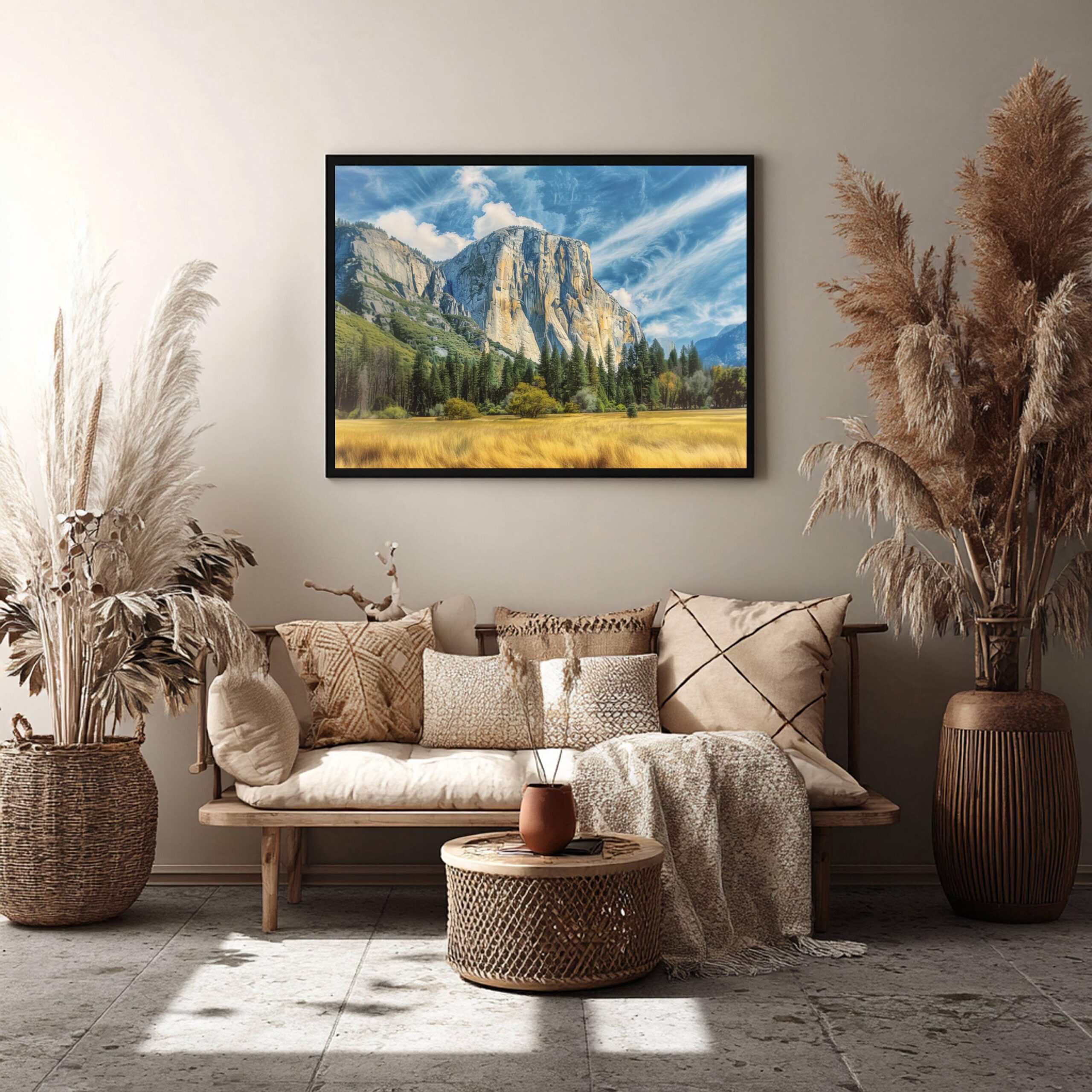 El Capitan Mountain Yosemite National Park California Watercolor: USA Travel Art Poster - Image 8