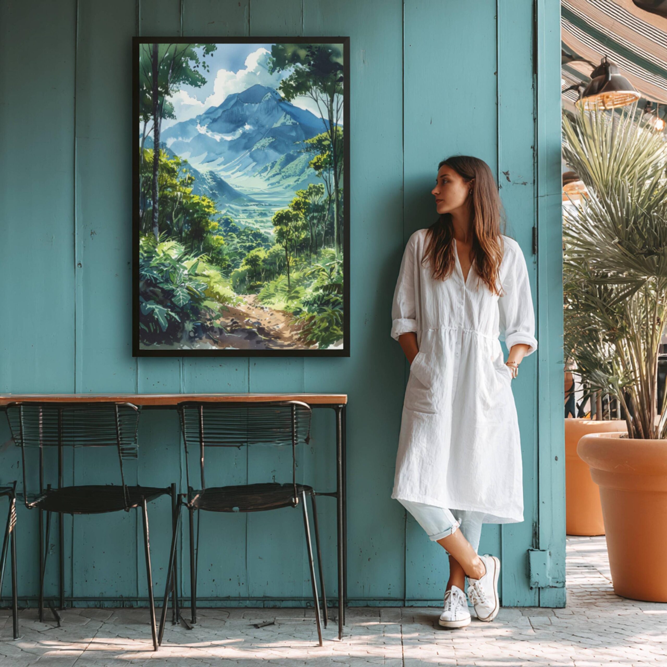 Guatemala Central America Watercolor Print: Travel Art Poster - Image 6