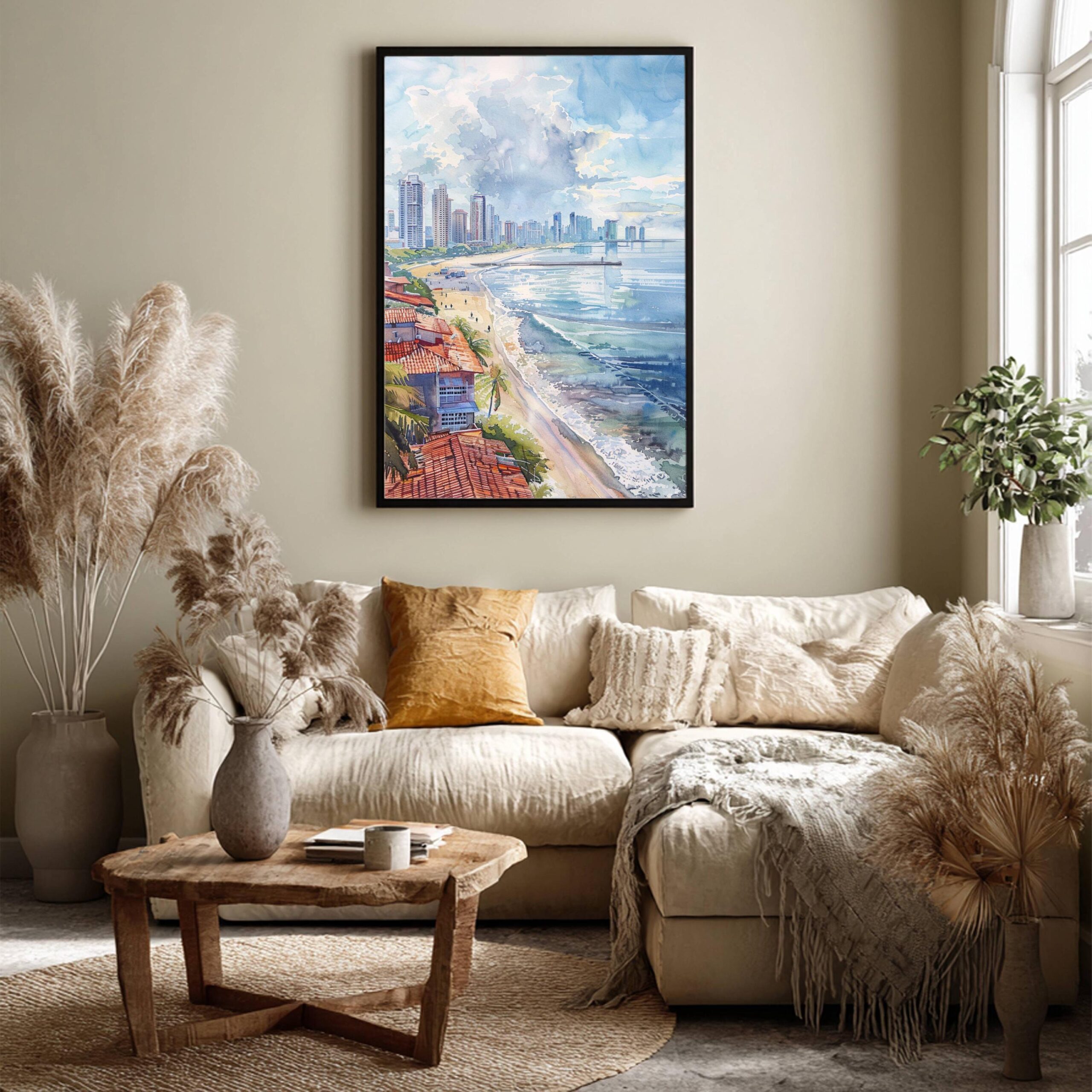 Panama Central America Watercolor: Vacation Travel Art Poster - Image 7