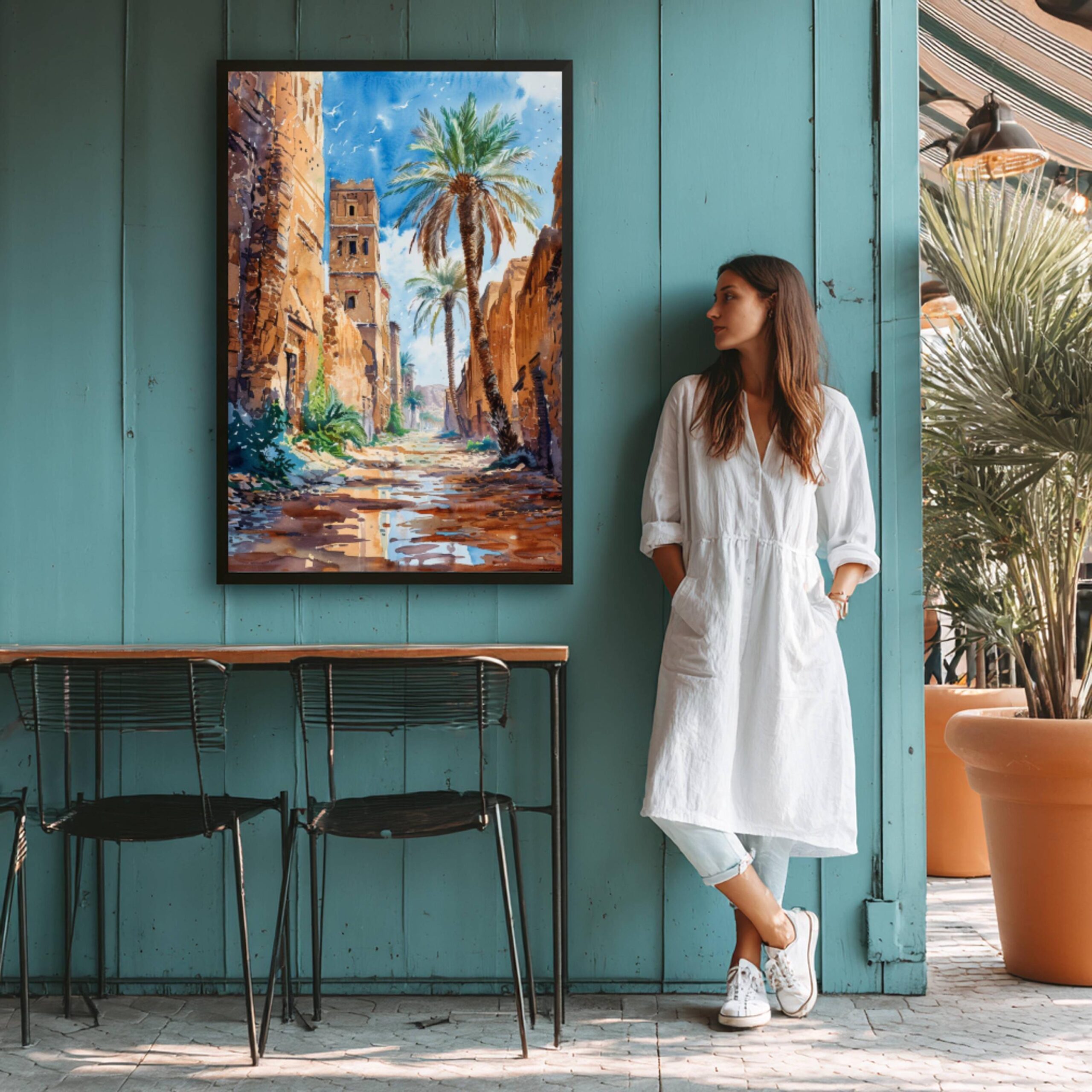 Libya North Africa Watercolor: Travel Poster Print - Image 5