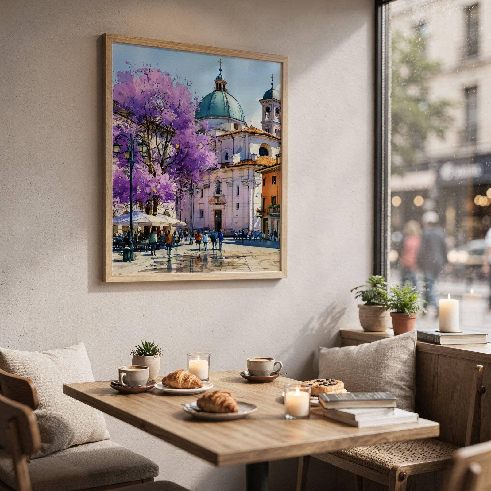 Brescia Lombardy Italy Watercolor Print: Italian Travel Art Poster - Image 8
