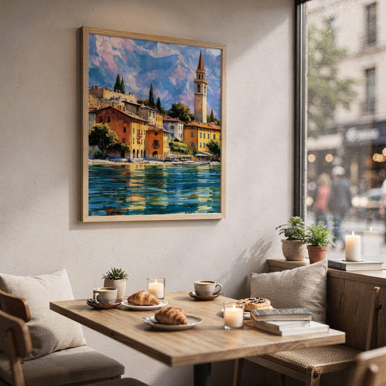 Garda Lake Garda Italy Watercolor Print: Travel Art Poster - Image 9