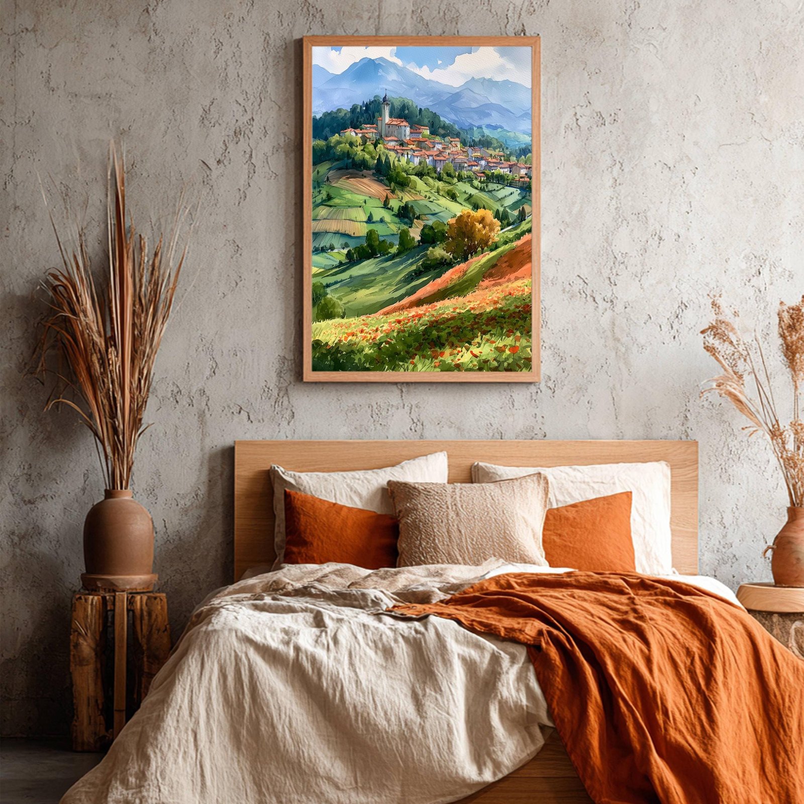 Lombardy Italy Watercolor Print: Italian Travel Art Poster - Image 3