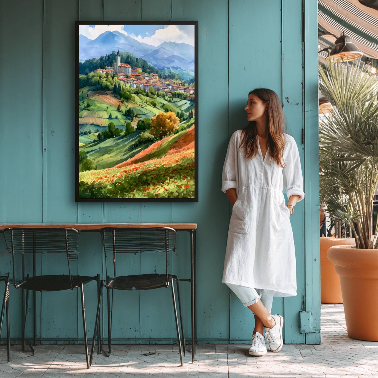 Lombardy Italy Watercolor Print: Italian Travel Art Poster - Image 7