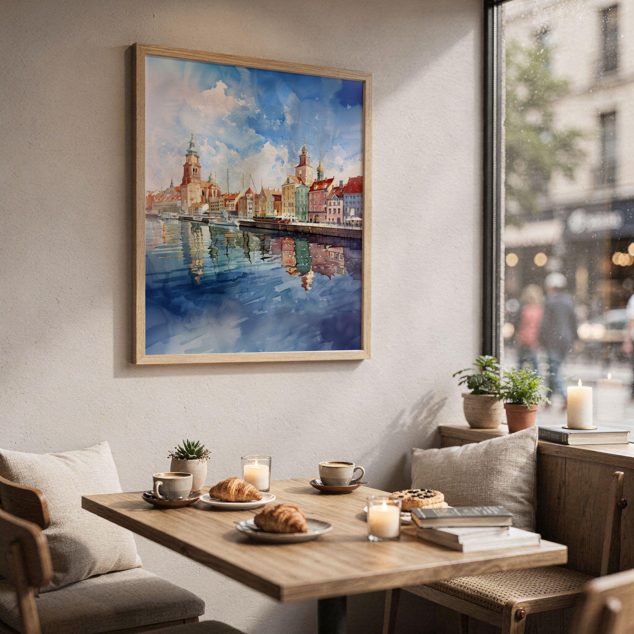 Poznan Poland Watercolor Print: Polish Travel Art Poster - Image 3
