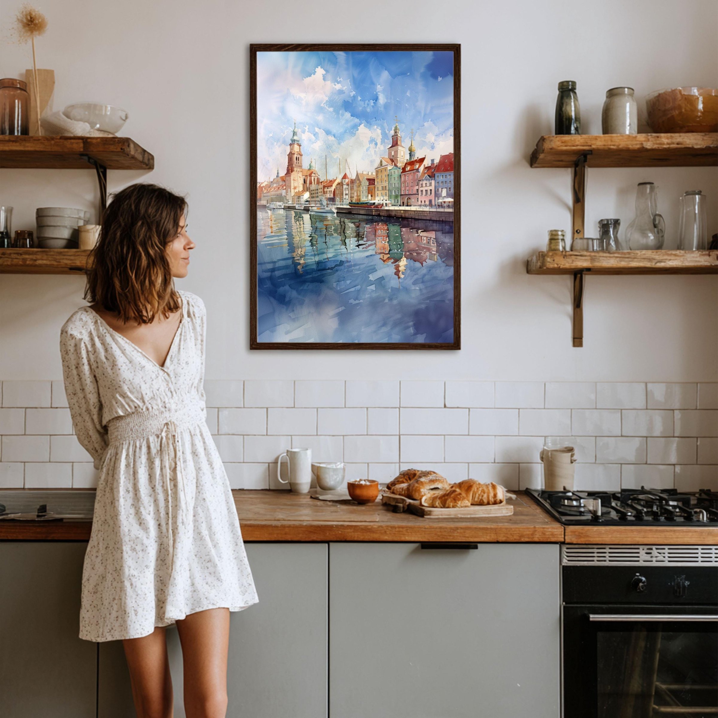 Poznan Poland Watercolor Print: Polish Travel Art Poster - Image 5
