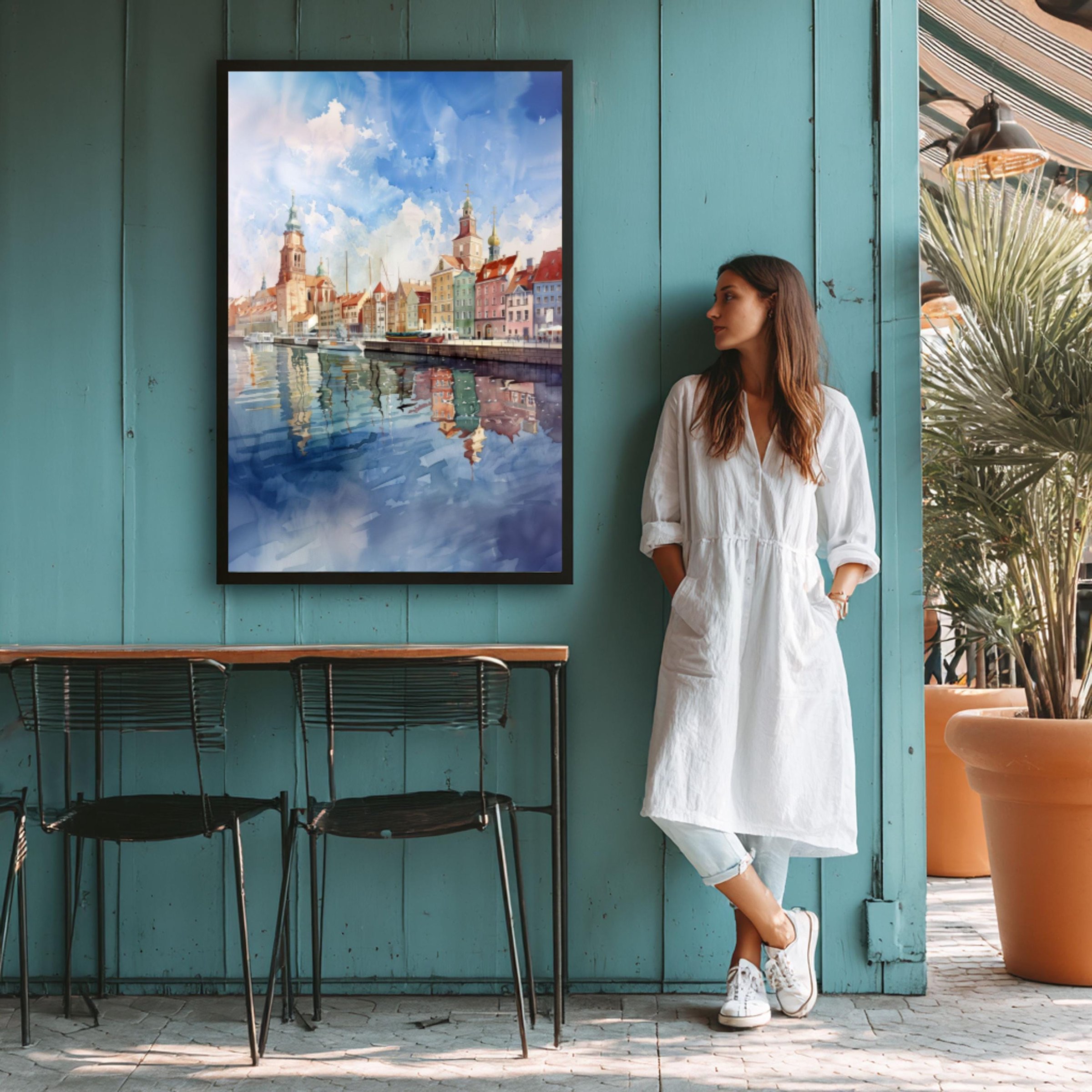 Poznan Poland Watercolor Print: Polish Travel Art Poster - Image 9