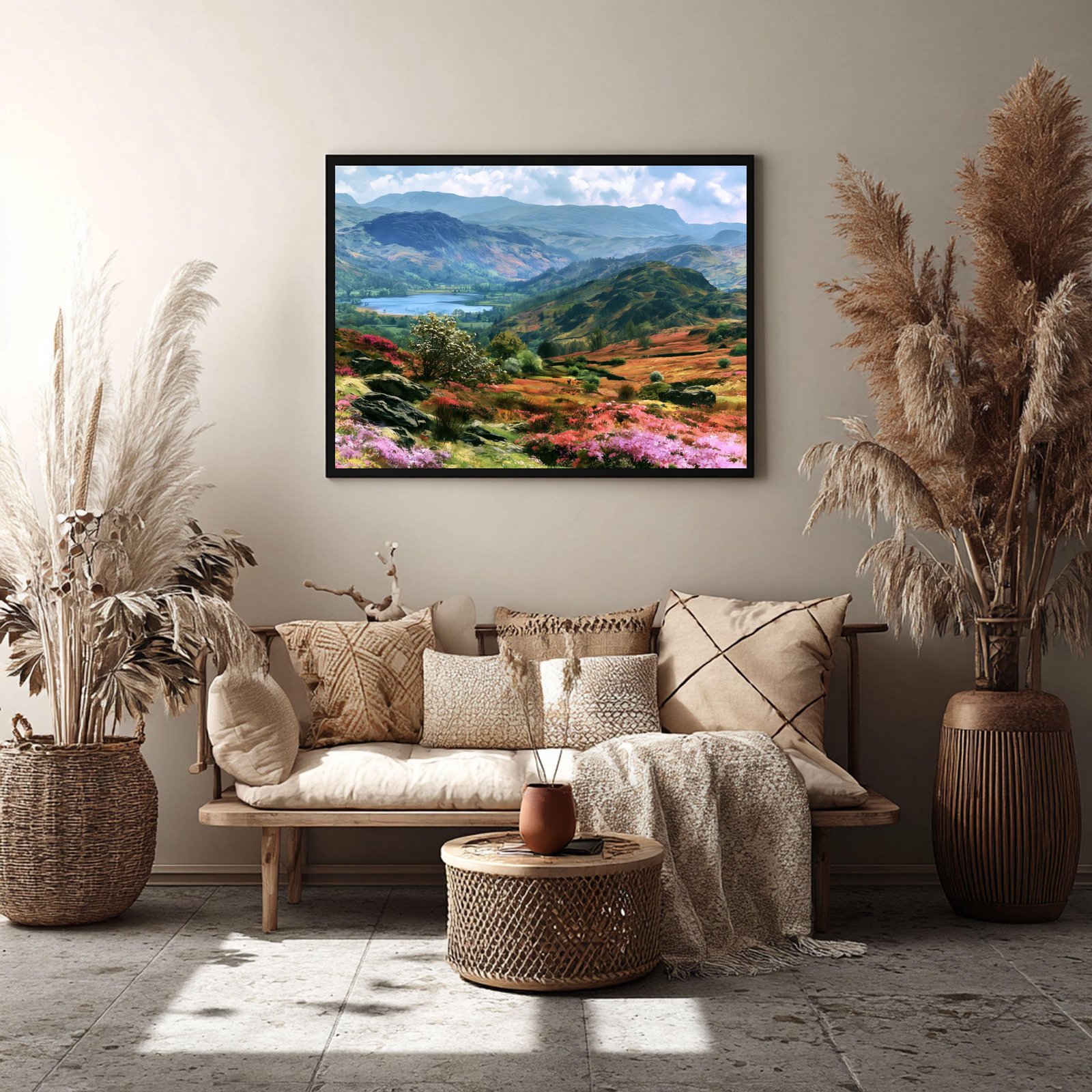 Lake District Cumbria England Watercolor Print: UK Travel Art Poster - Image 8