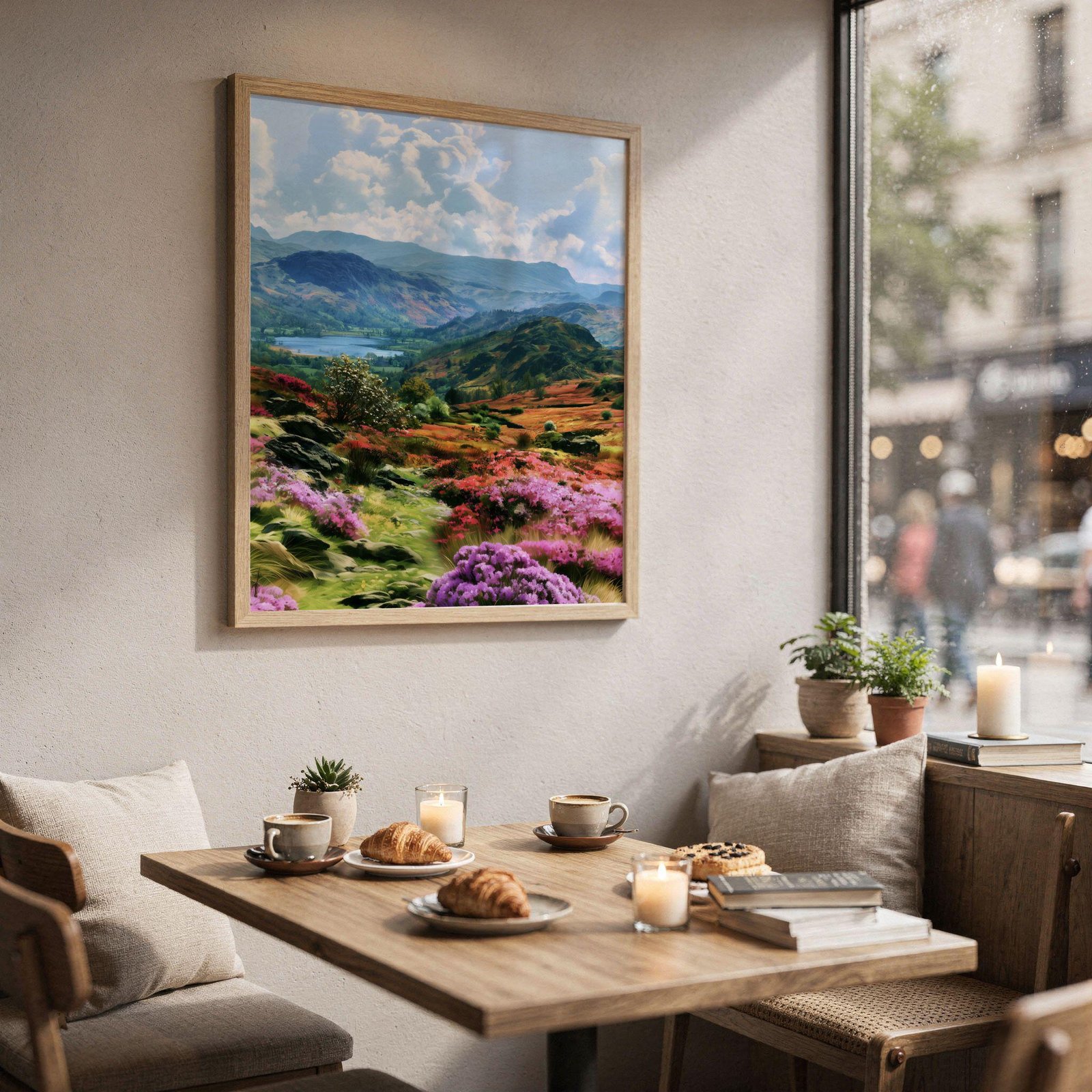 Lake District Cumbria England Watercolor Print: UK Travel Art Poster - Image 3
