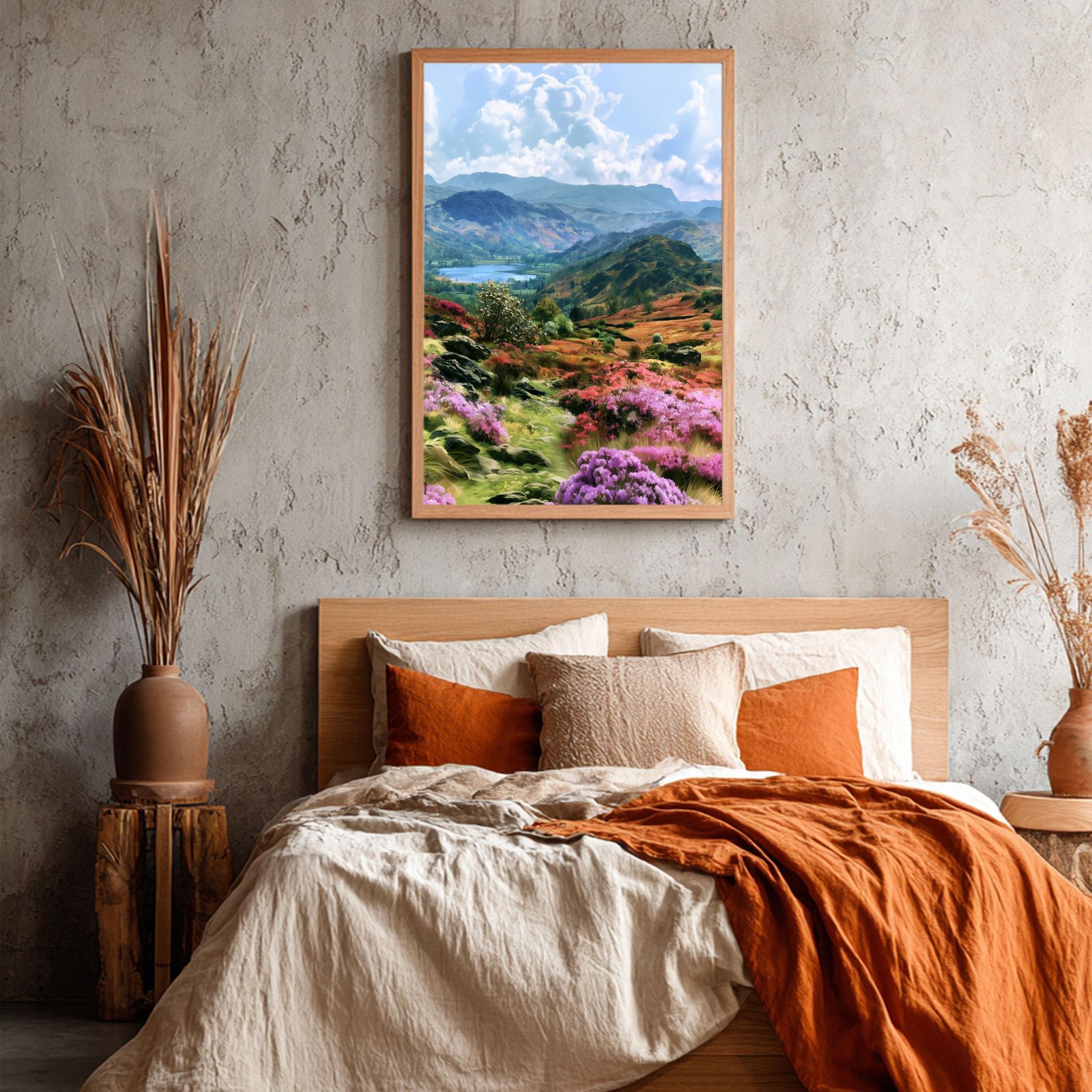 Lake District Cumbria England Watercolor Print: UK Travel Art Poster - Image 4