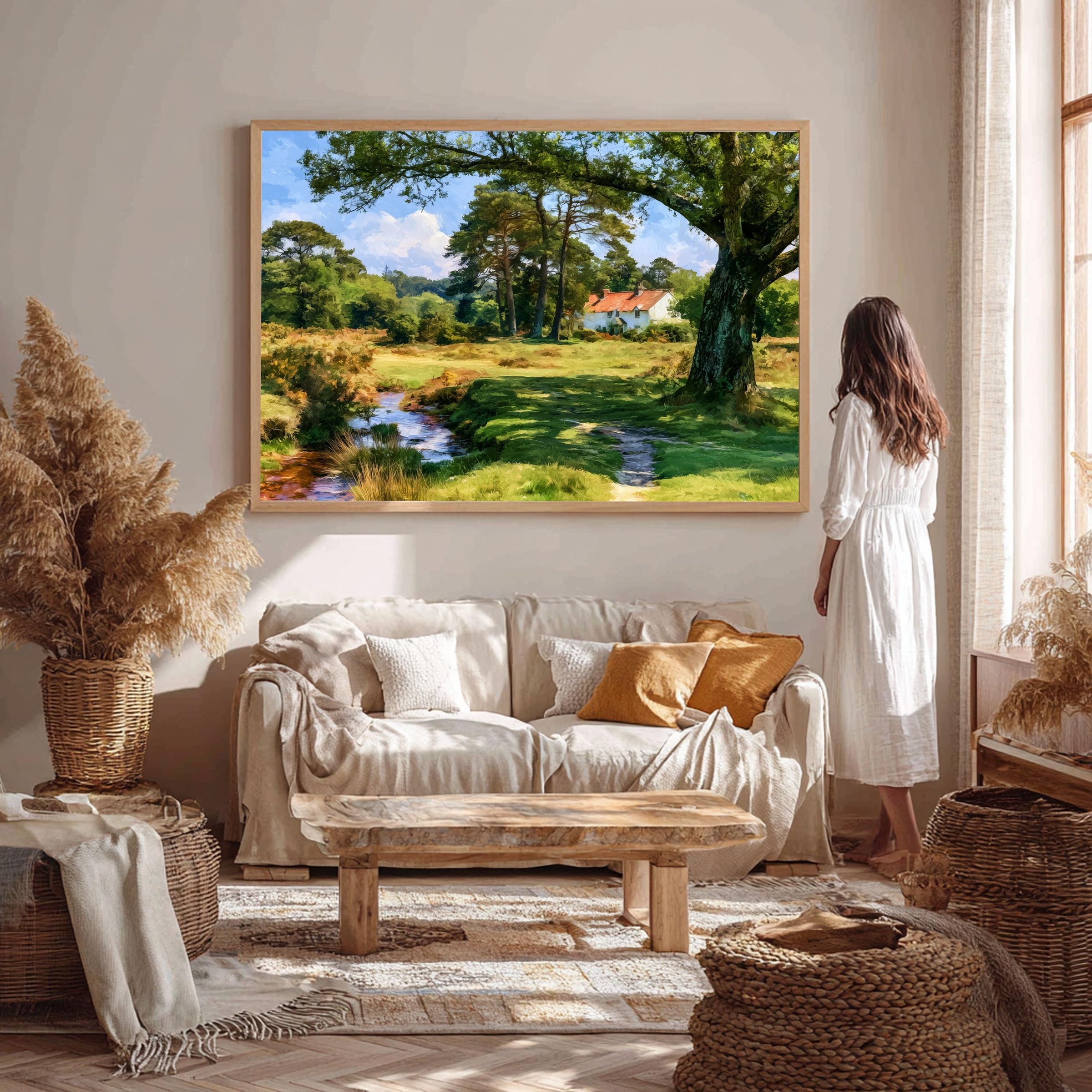 New Forest National Park England UK Watercolor Print: UK Travel Art Poster - Image 5