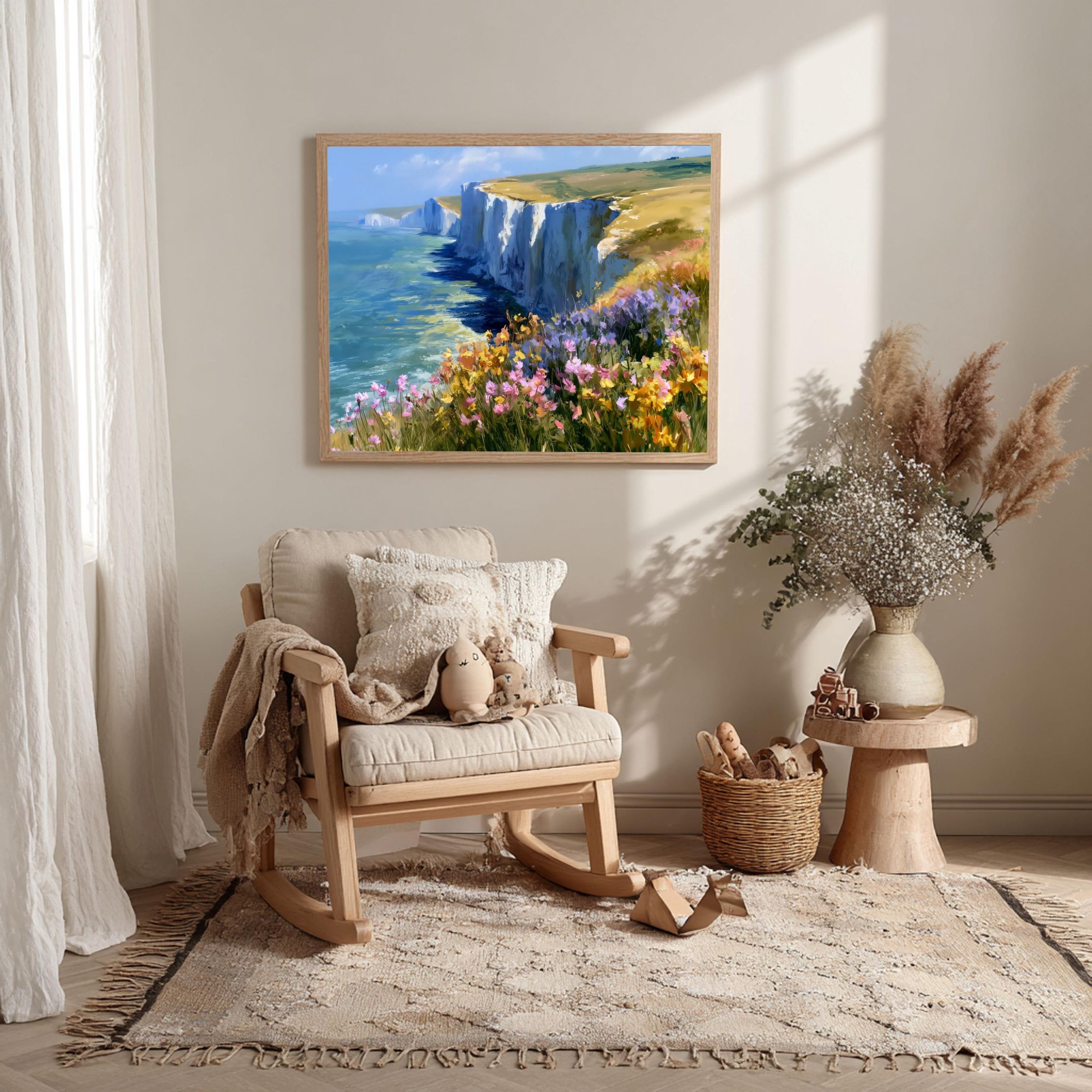 South Downs National Park Watercolor Print: UK Travel Art Poster - Image 10