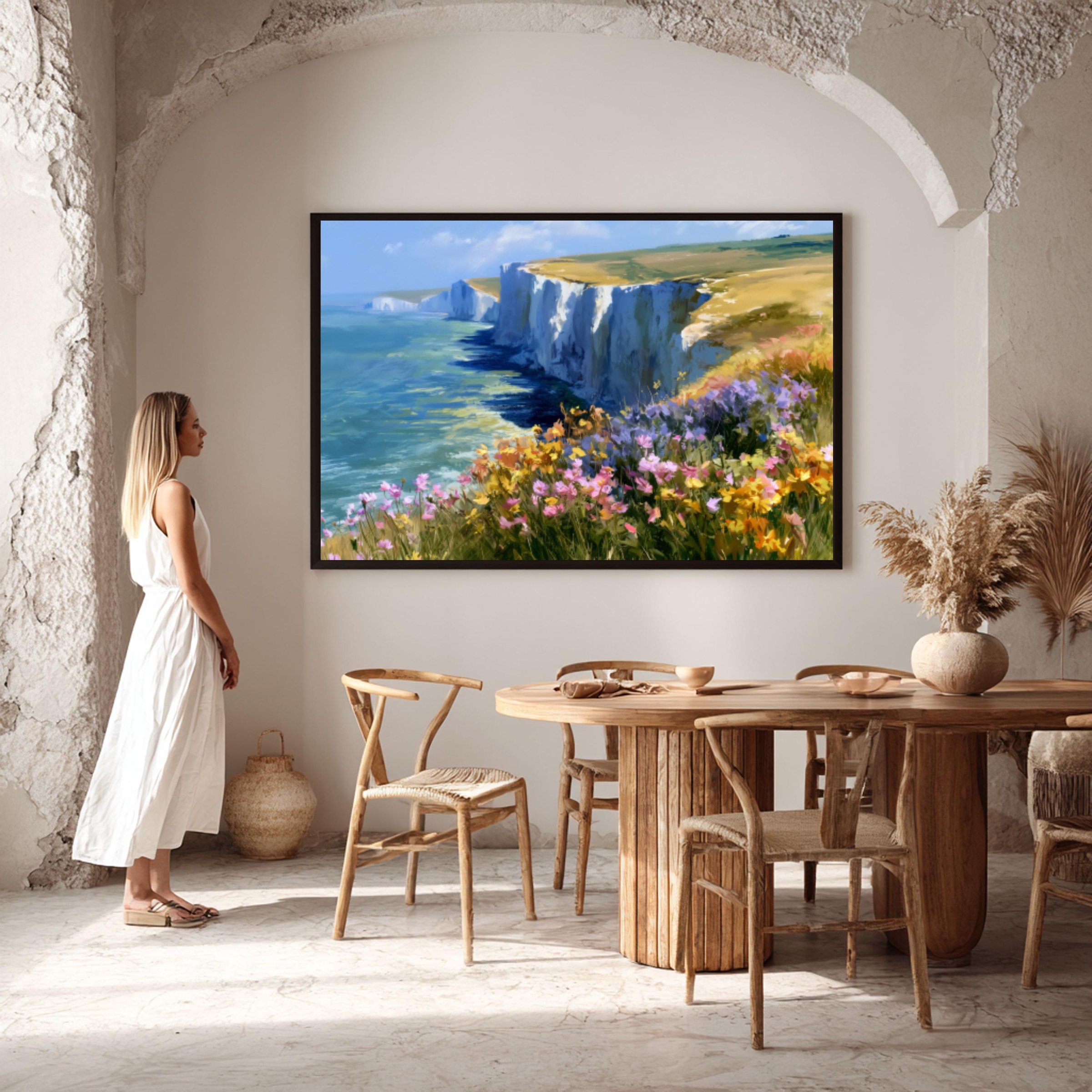 South Downs National Park Watercolor Print: UK Travel Art Poster - Image 6