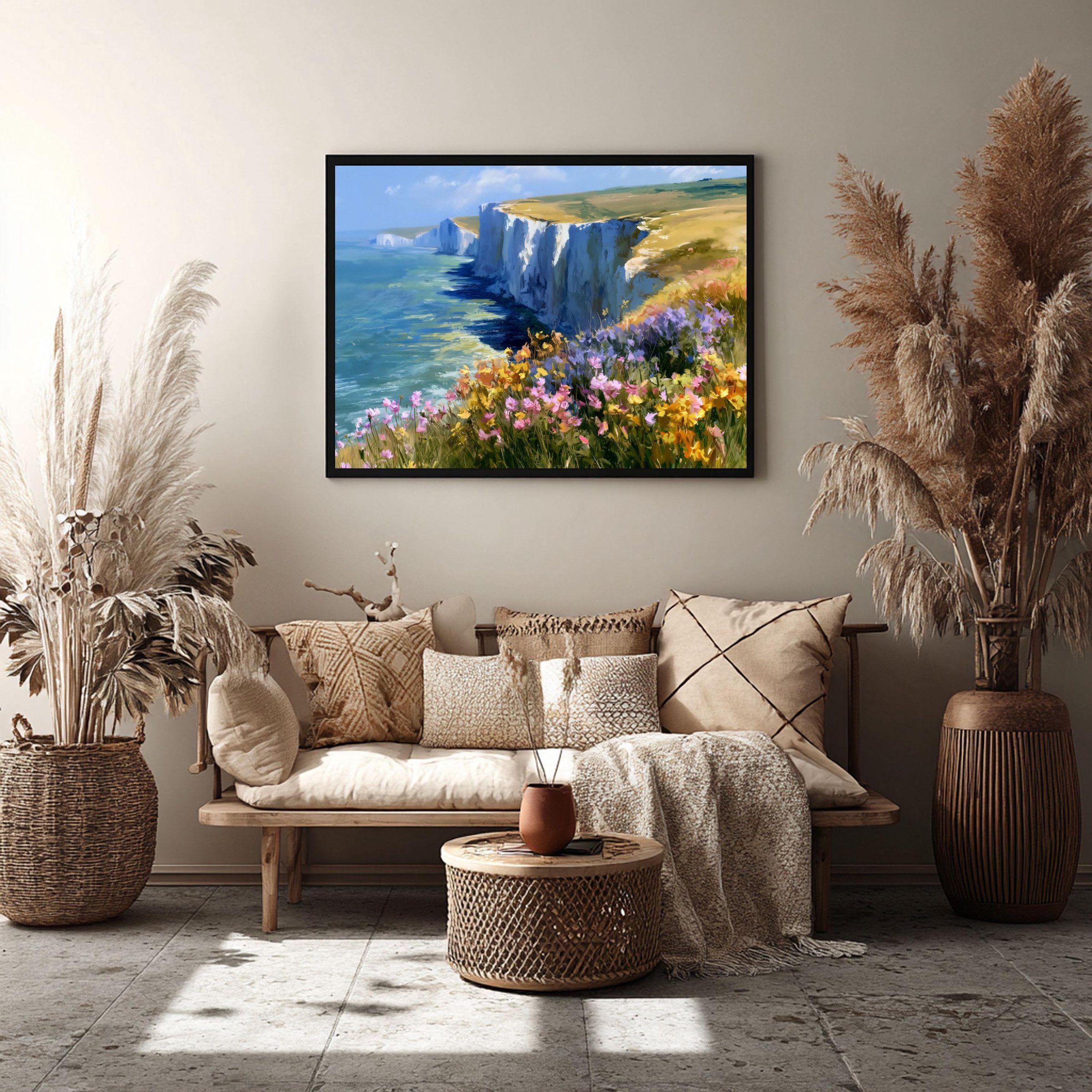 South Downs National Park Watercolor Print: UK Travel Art Poster - Image 8