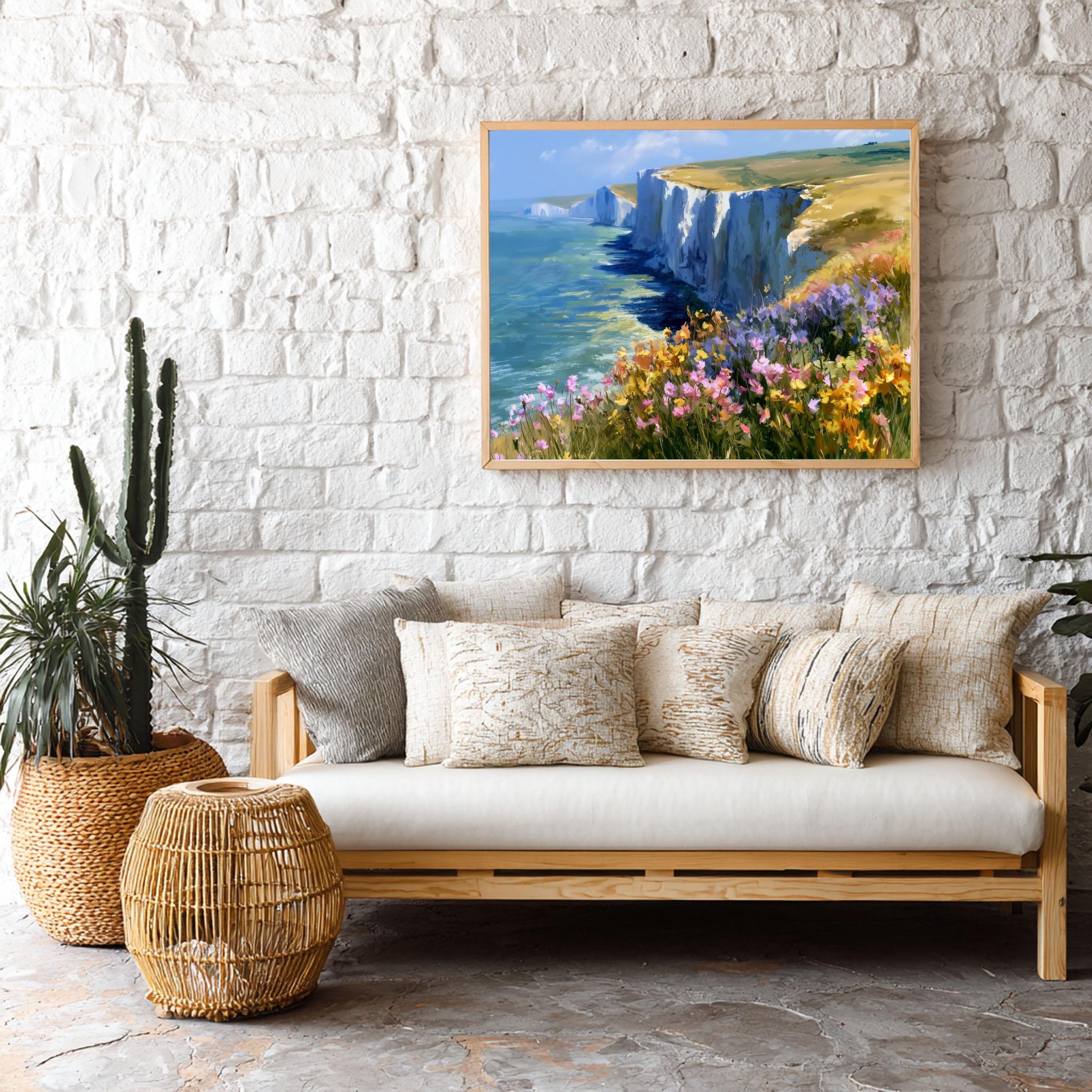 South Downs National Park Watercolor Print: UK Travel Art Poster - Image 9
