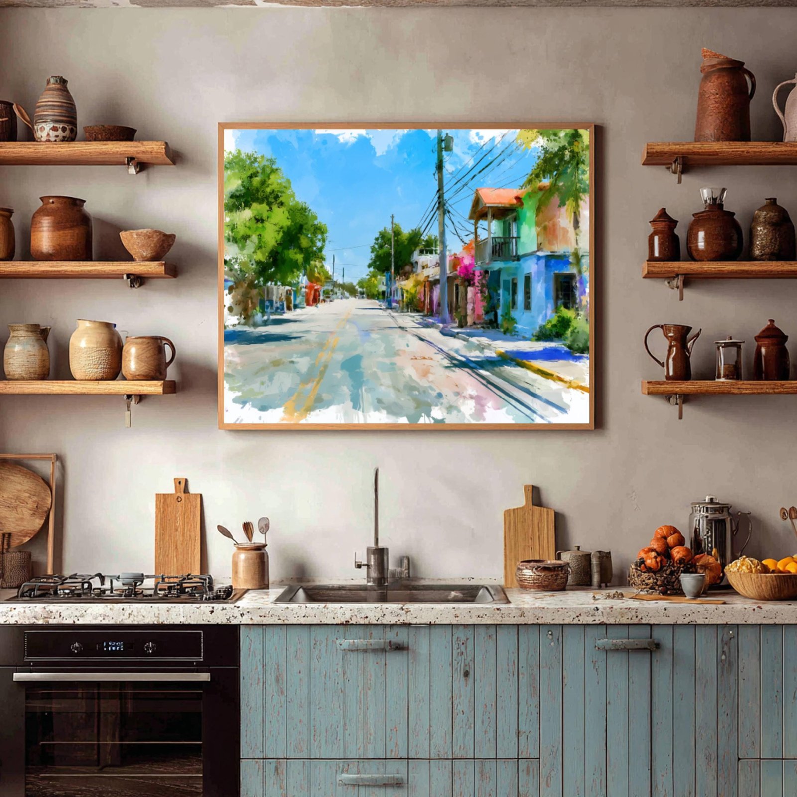 Key Largo Florida USA Watercolor Print: USA Travel Art Poster - Image 7