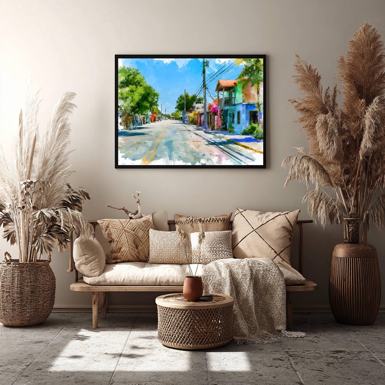 Key Largo Florida USA Watercolor Print: USA Travel Art Poster - Image 8