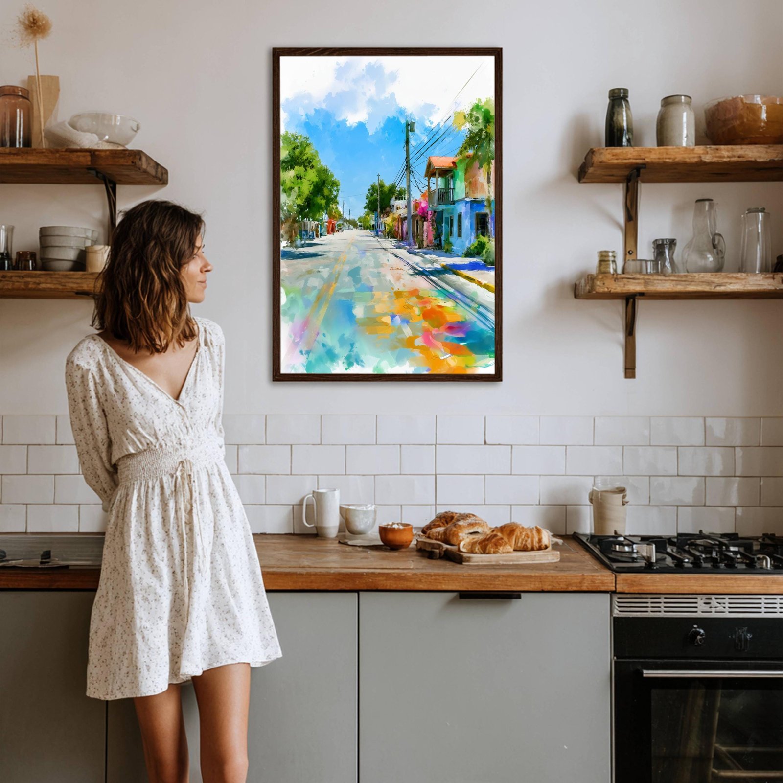 Key Largo Florida USA Watercolor Print: USA Travel Art Poster - Image 5