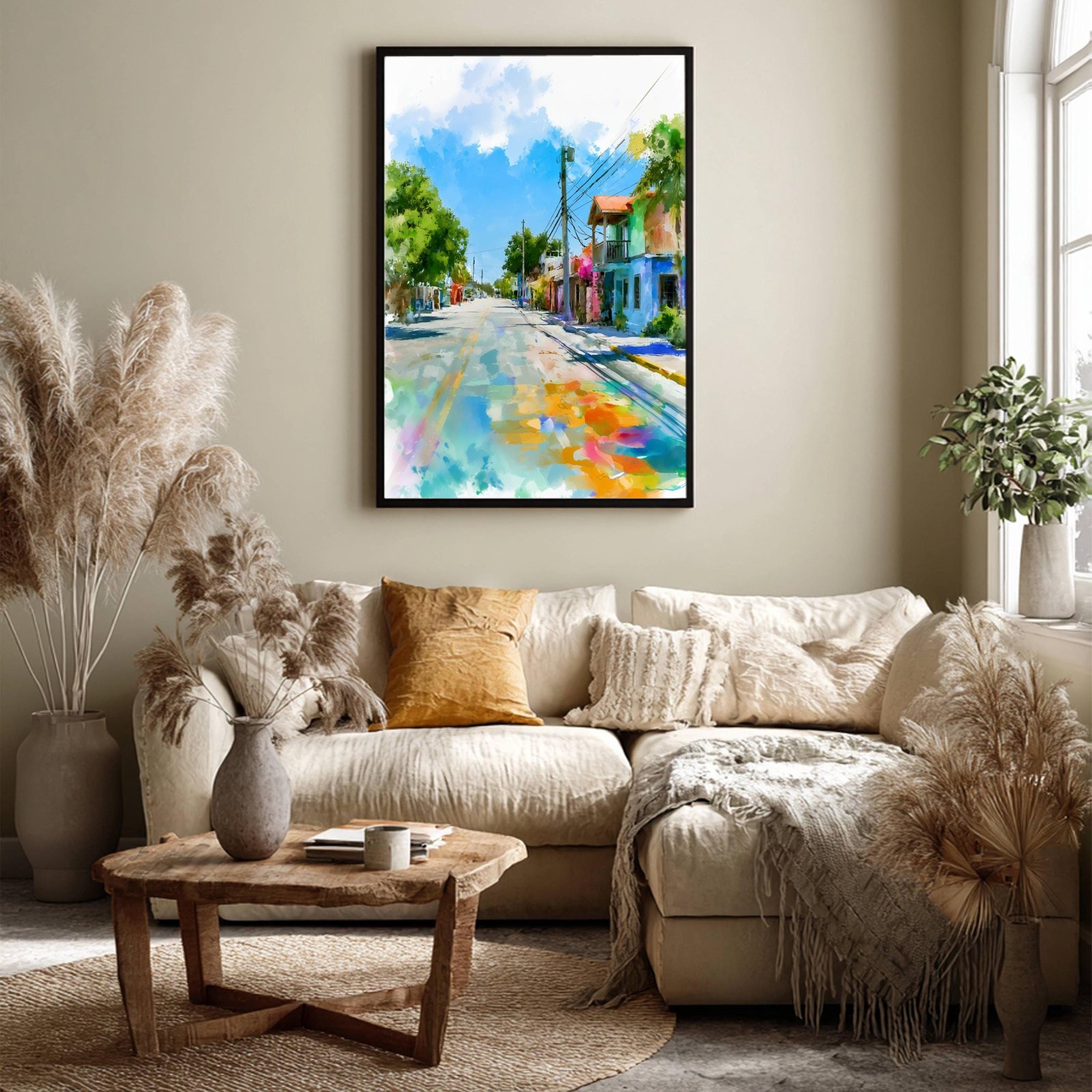 Key Largo Florida USA Watercolor Print: USA Travel Art Poster - Image 7