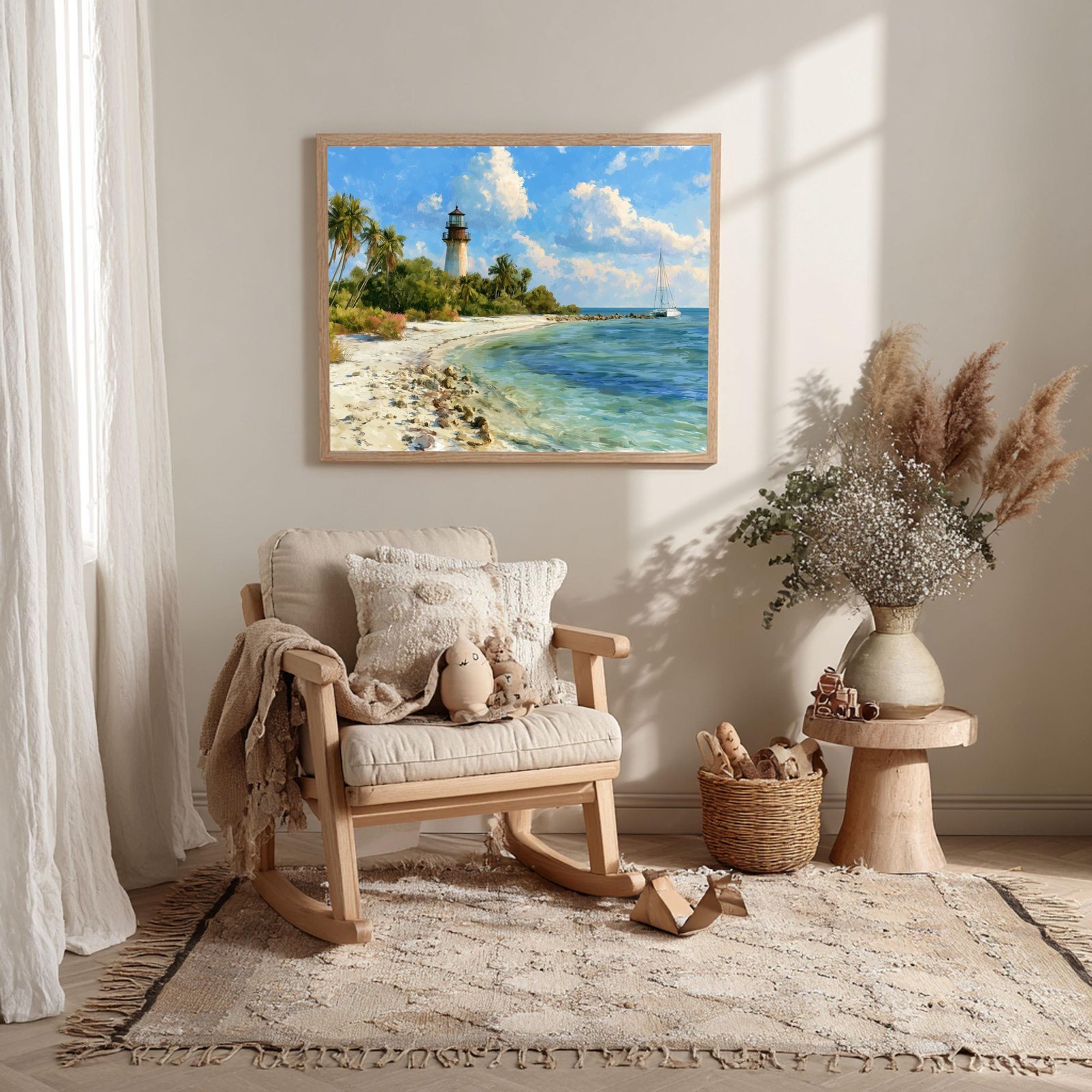 Lovers Key Florida USA Watercolor Print: USA Travel Art Poster - Image 10