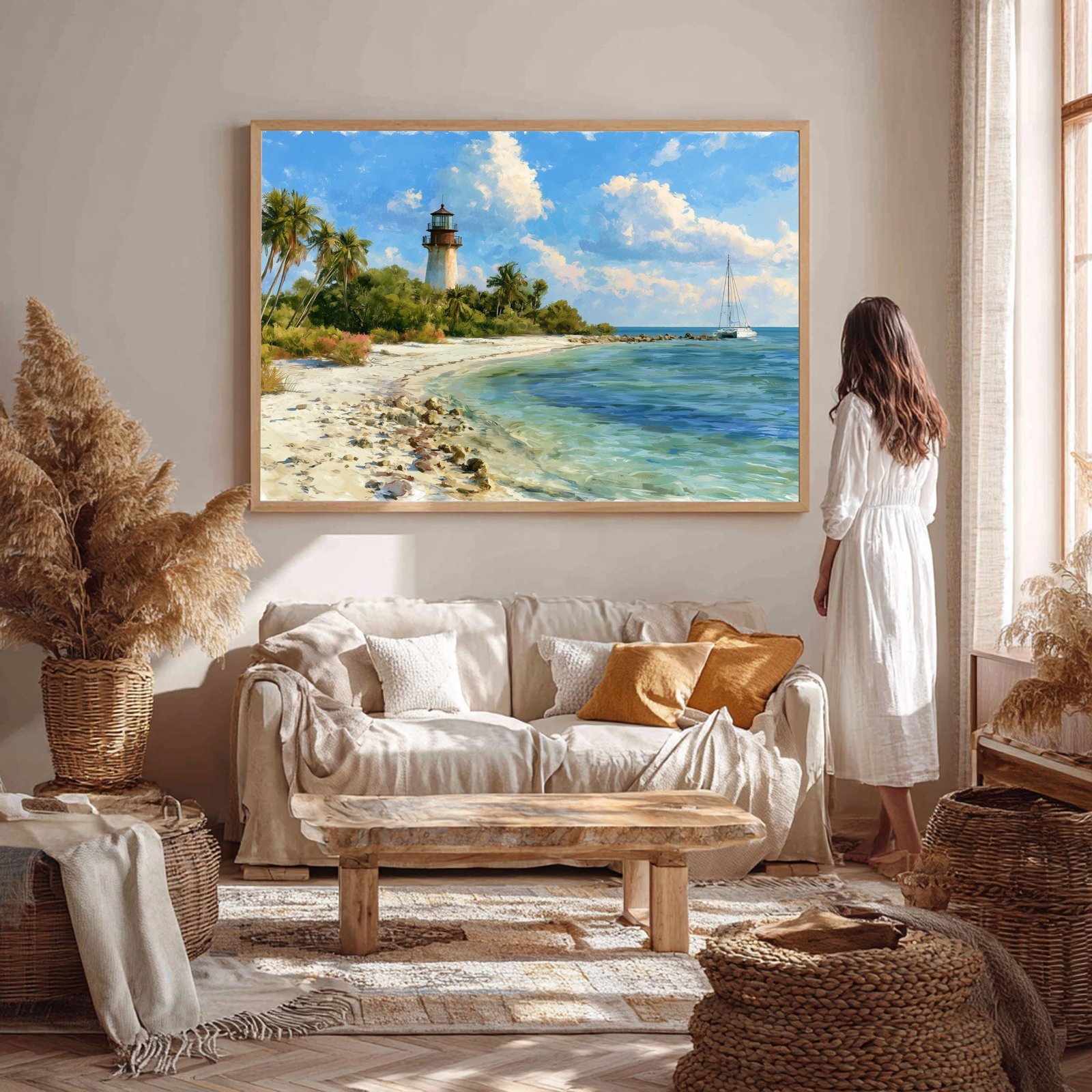 Lovers Key Florida USA Watercolor Print: USA Travel Art Poster - Image 5
