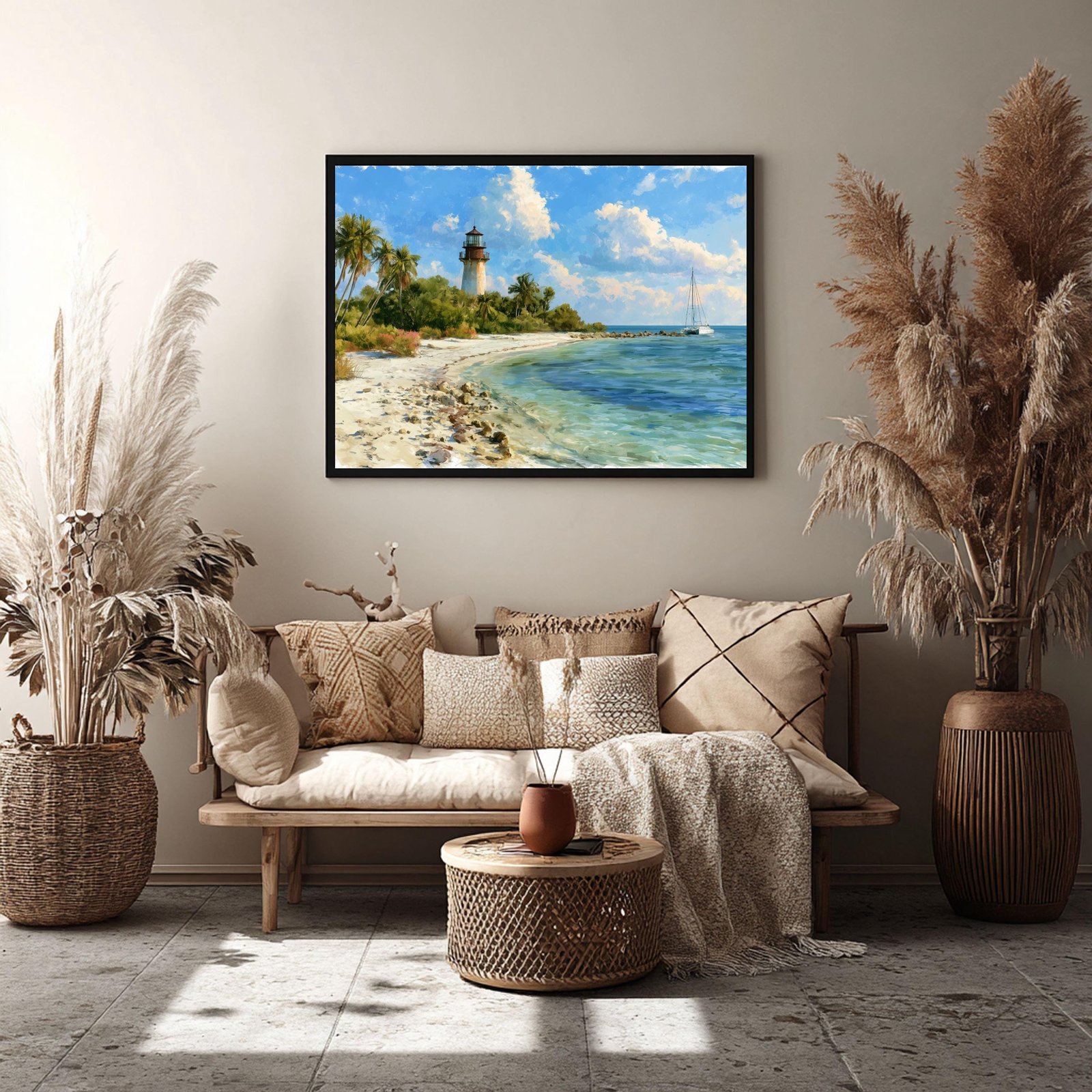 Lovers Key Florida USA Watercolor Print: USA Travel Art Poster - Image 8