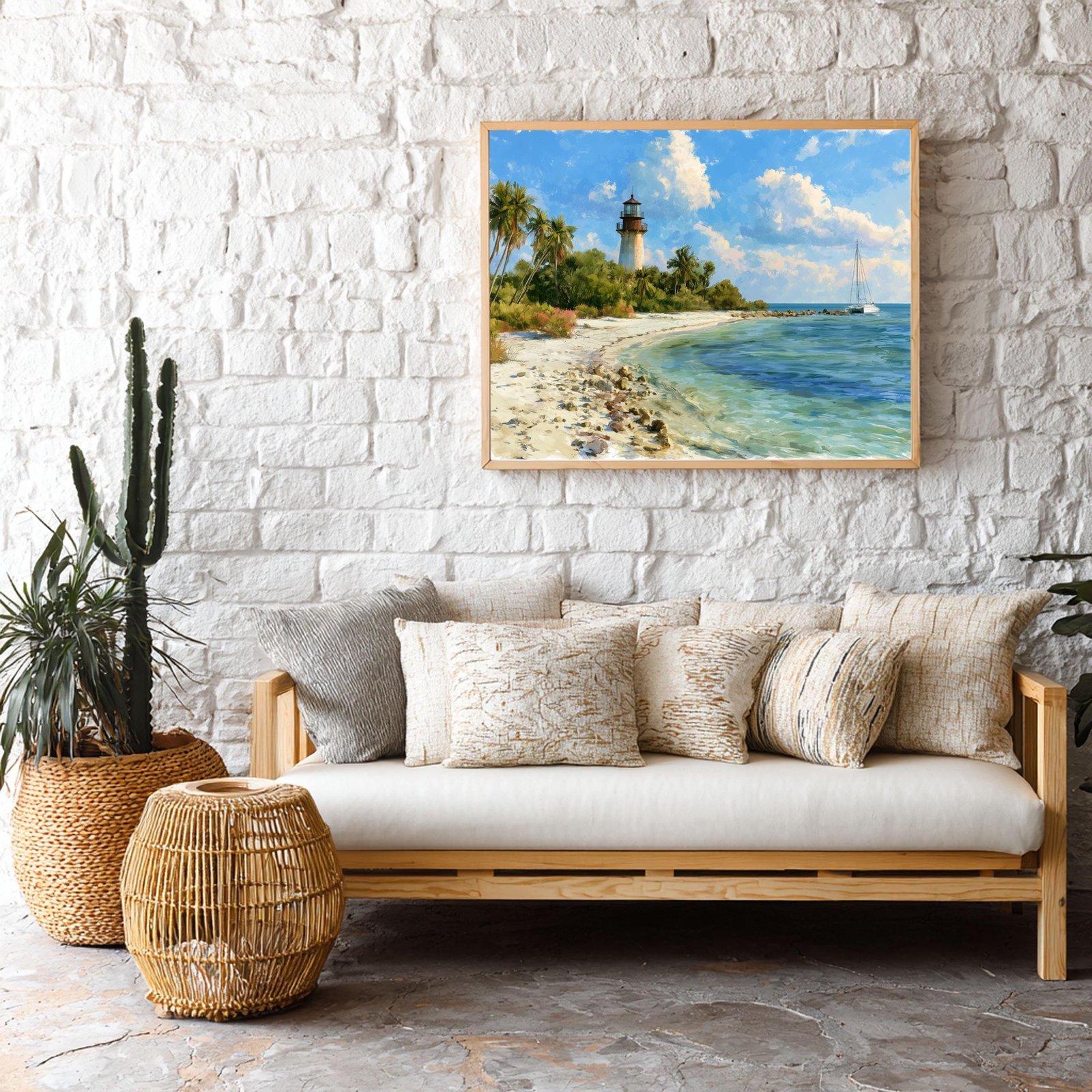 Lovers Key Florida USA Watercolor Print: USA Travel Art Poster - Image 9