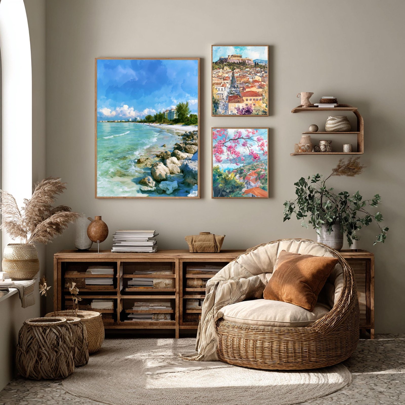 Siesta Key Florida USA Watercolor Print: USA Travel Art Poster - Image 10
