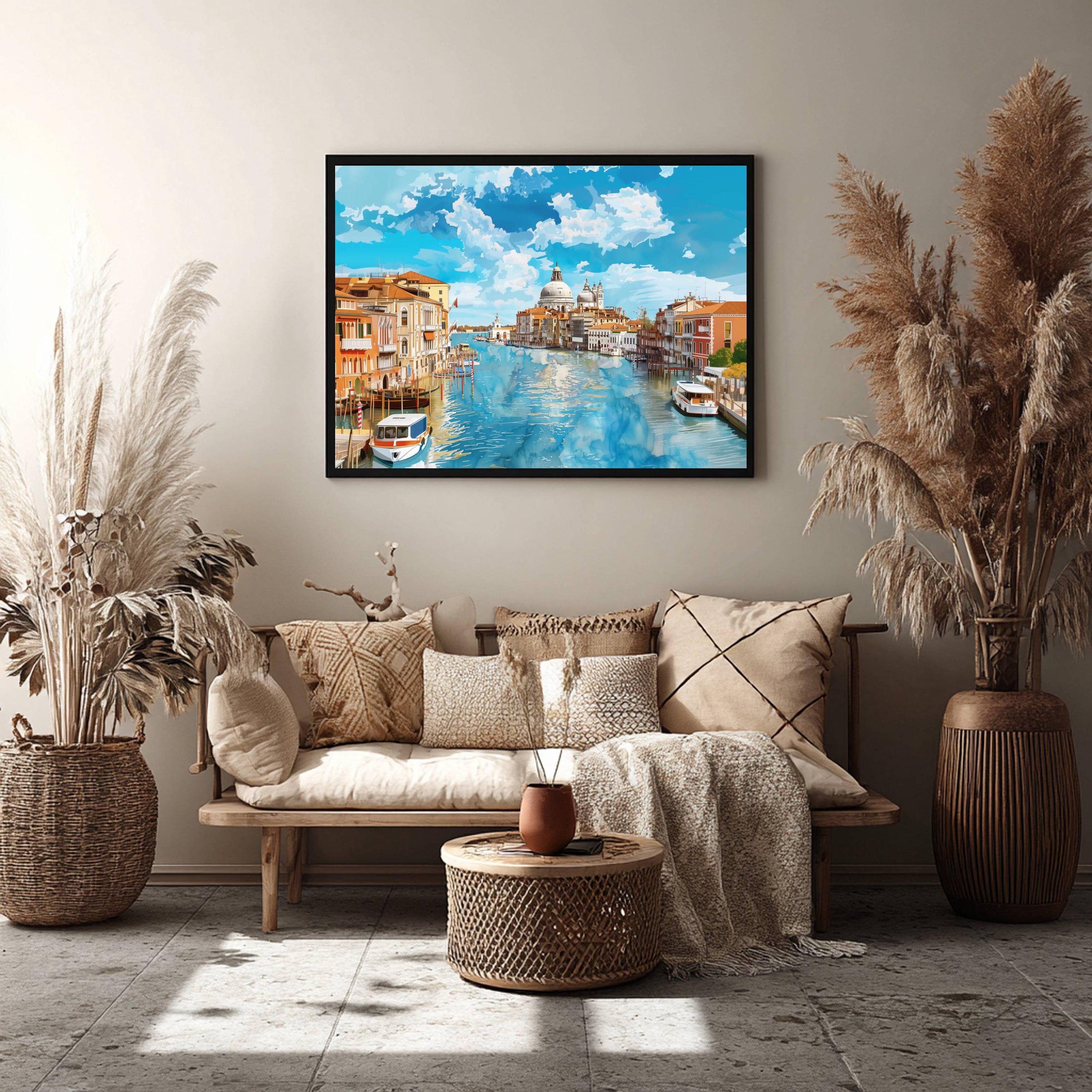 Grand Canal Venice Italy Watercolor Print: Europe Travel Art Poster - Image 8